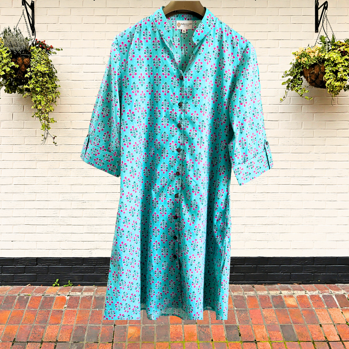 Classic Charm Pastel Green A-Line Dress