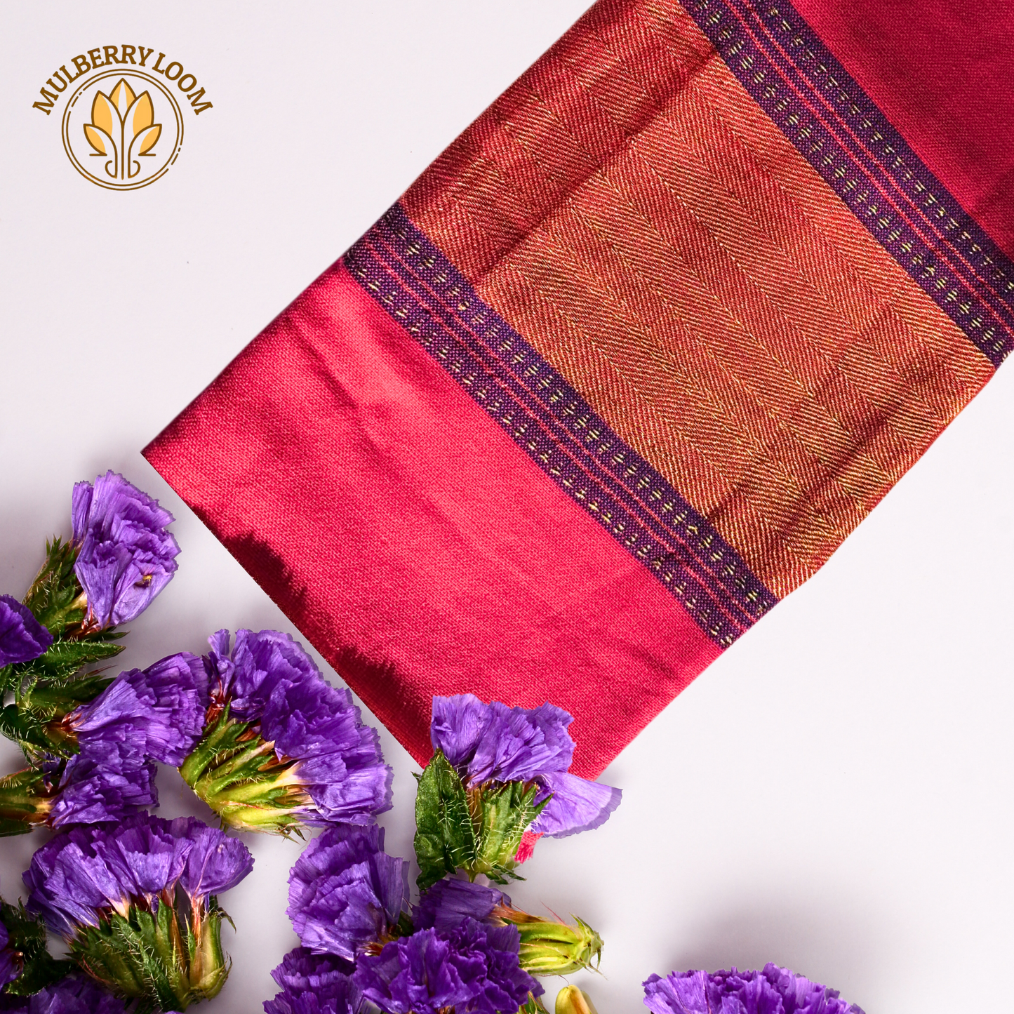 Red Kutch Work Shawls