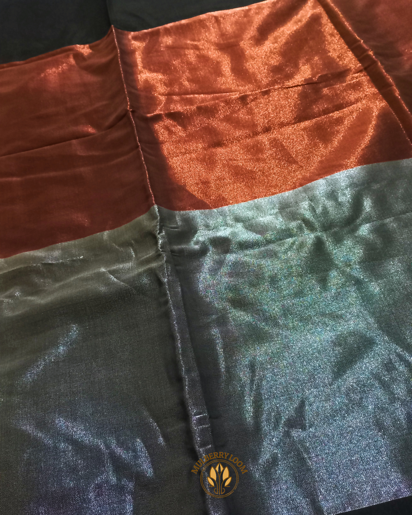 Aabha Ebony Bengal Cotton Saree