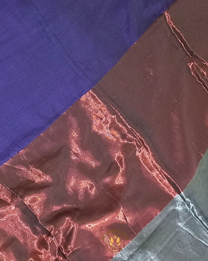 Aabha Indigo Bengal Cotton Saree